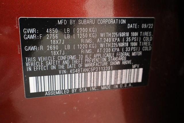 Used 2023 Subaru Outback Limited image 24