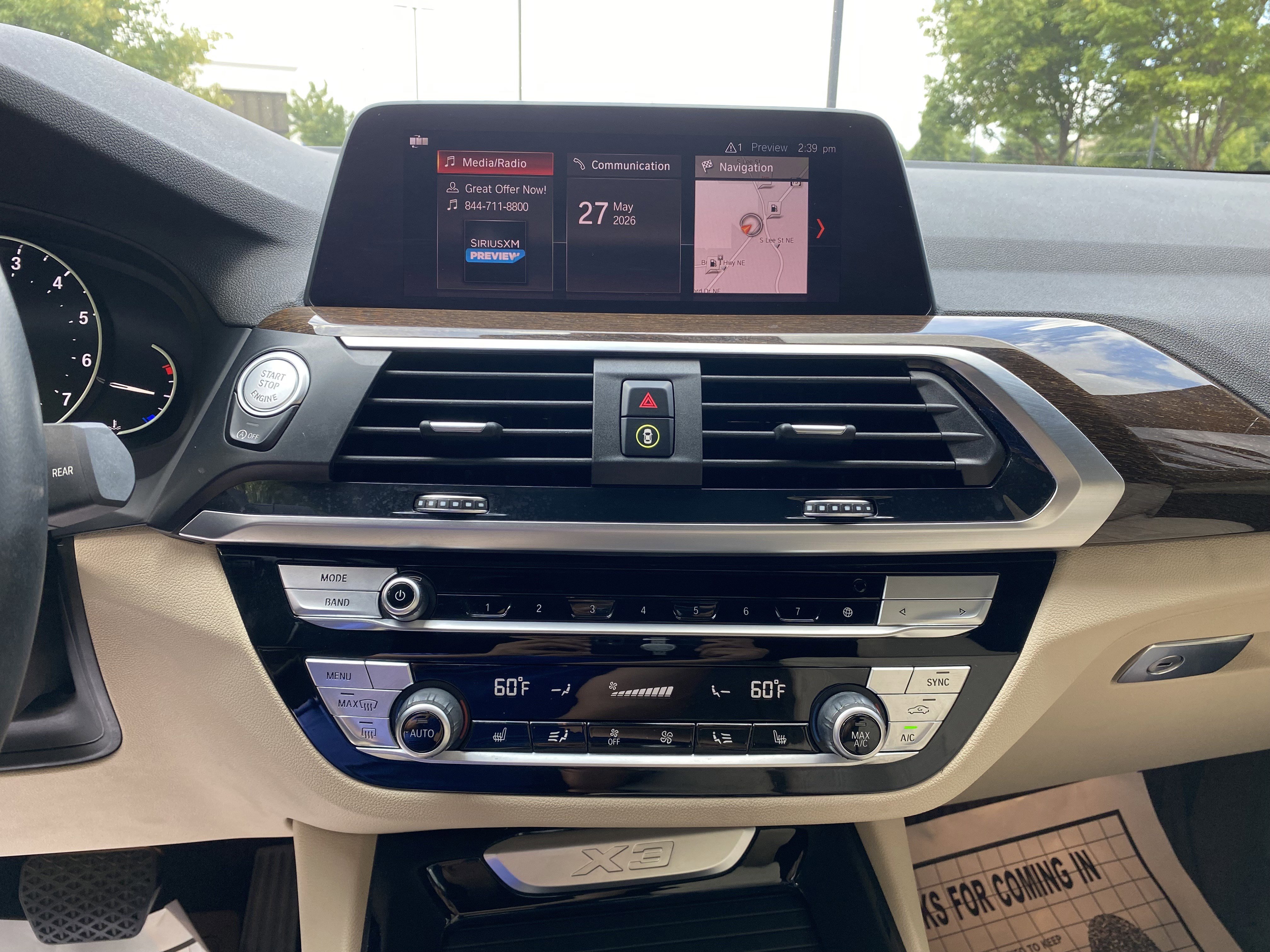 Used 2021 BMW X3 sDrive30i w/ Convenience Package RWD image 23