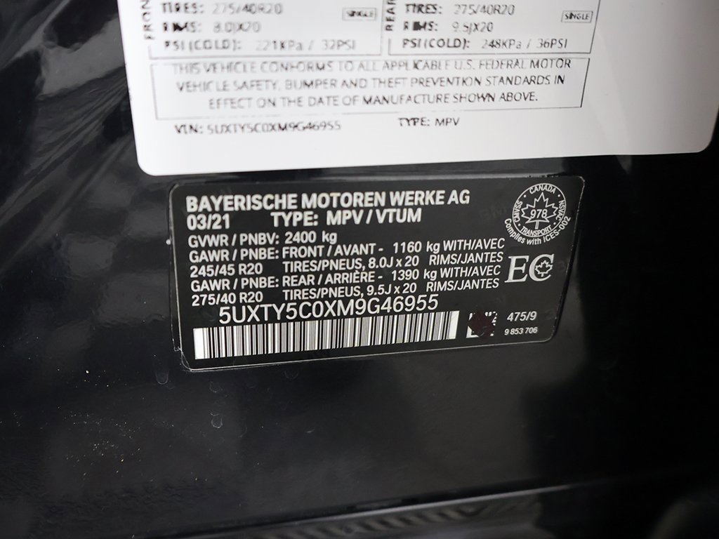 Used 2021 BMW X3 xDrive30i image 53