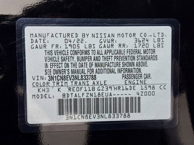 Used 2022 Nissan Versa SV FWD image 27