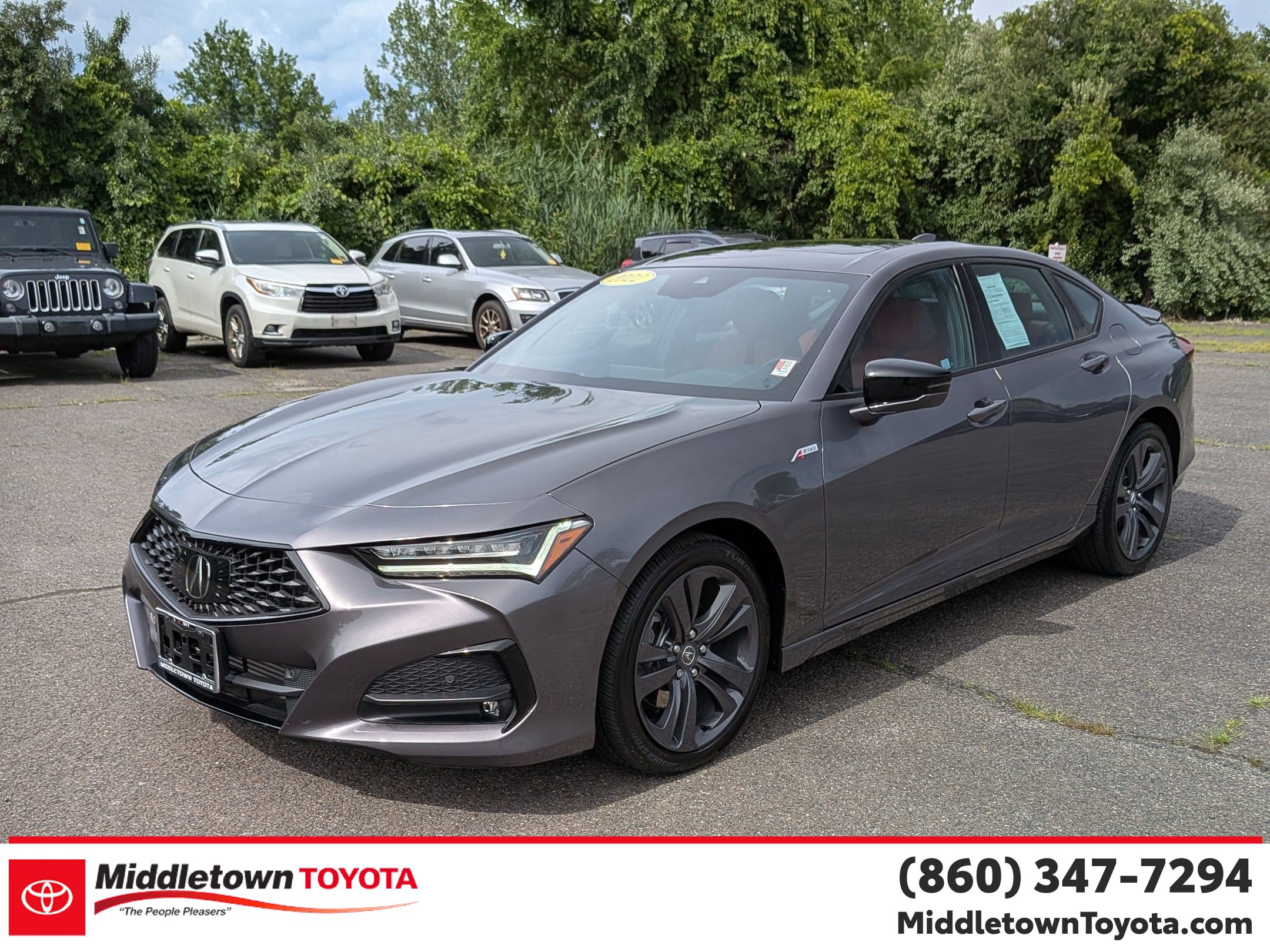 Used 2022 Acura TLX w/ A-SPEC Pkg FWD image 7