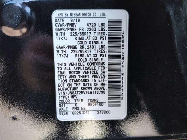 Used 2020 Nissan Rogue SV image 23