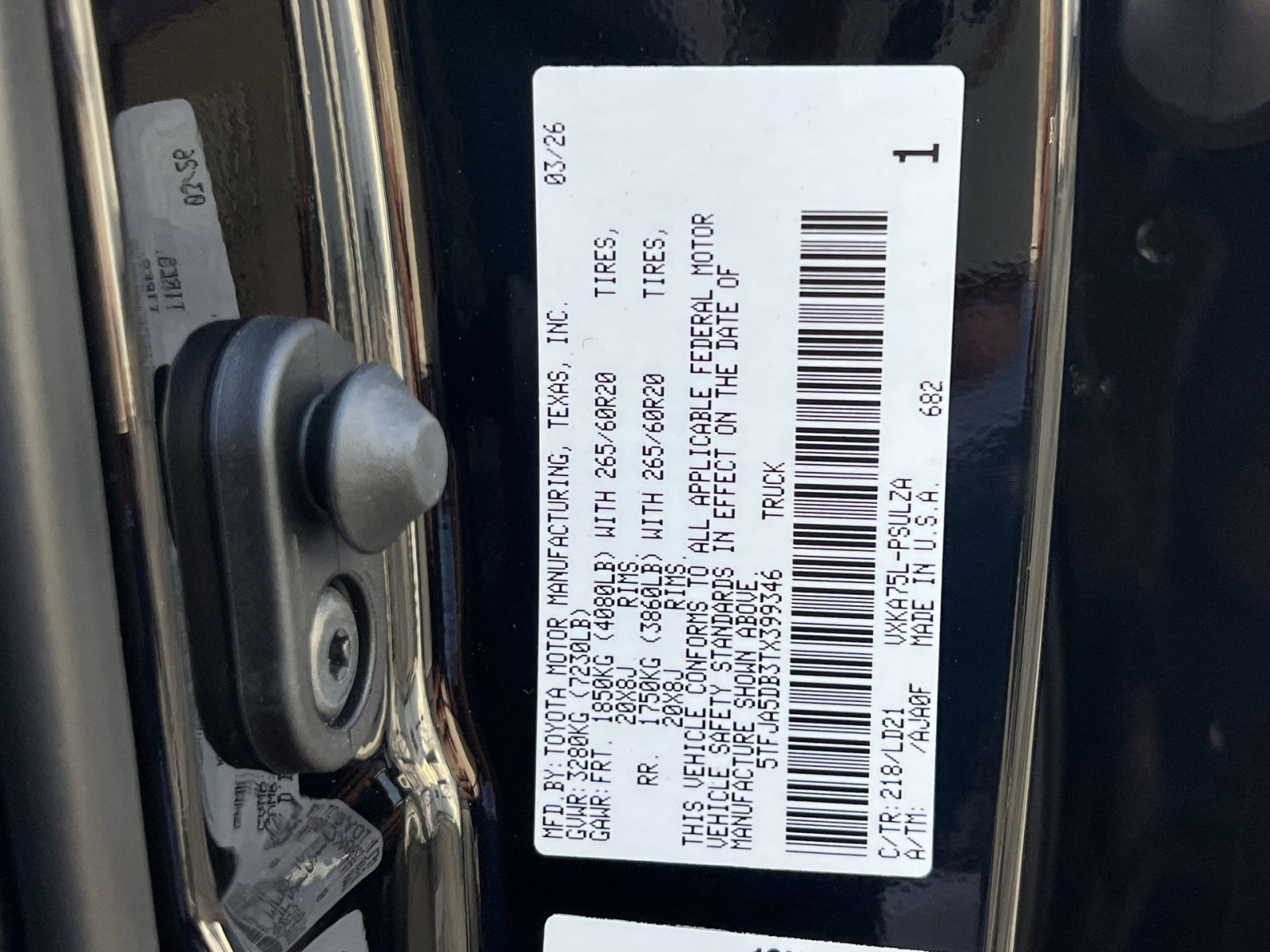 New 2026 Toyota Tundra Limited image 24