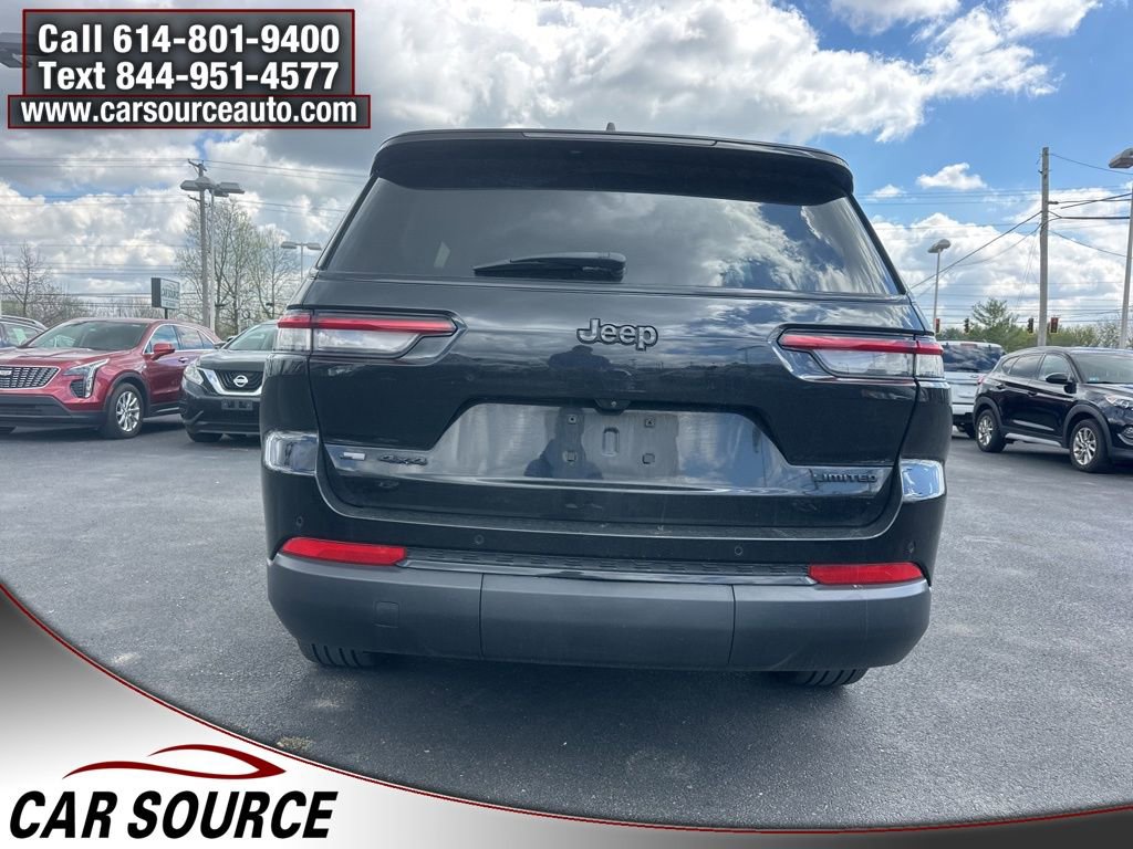 Used 2022 Jeep Grand Cherokee L Limited w/ Black Appearance Package image 4