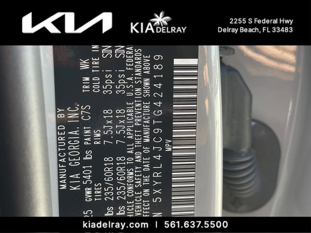 New 2026 Kia Sorento S w/ S Panoramic Sunroof Package FWD image 33