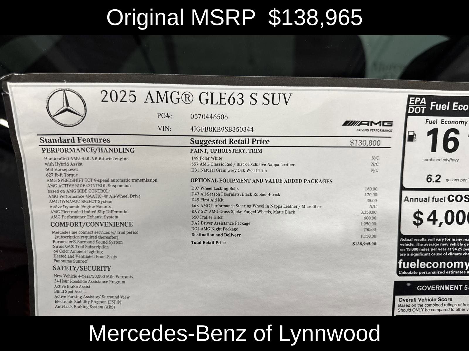 Used 2025 Mercedes-Benz GLE 63 AMG S image 24