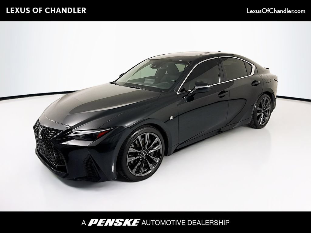 Certified 2023 Lexus IS 350 F Sport w/ Accessory Package RWD image 1