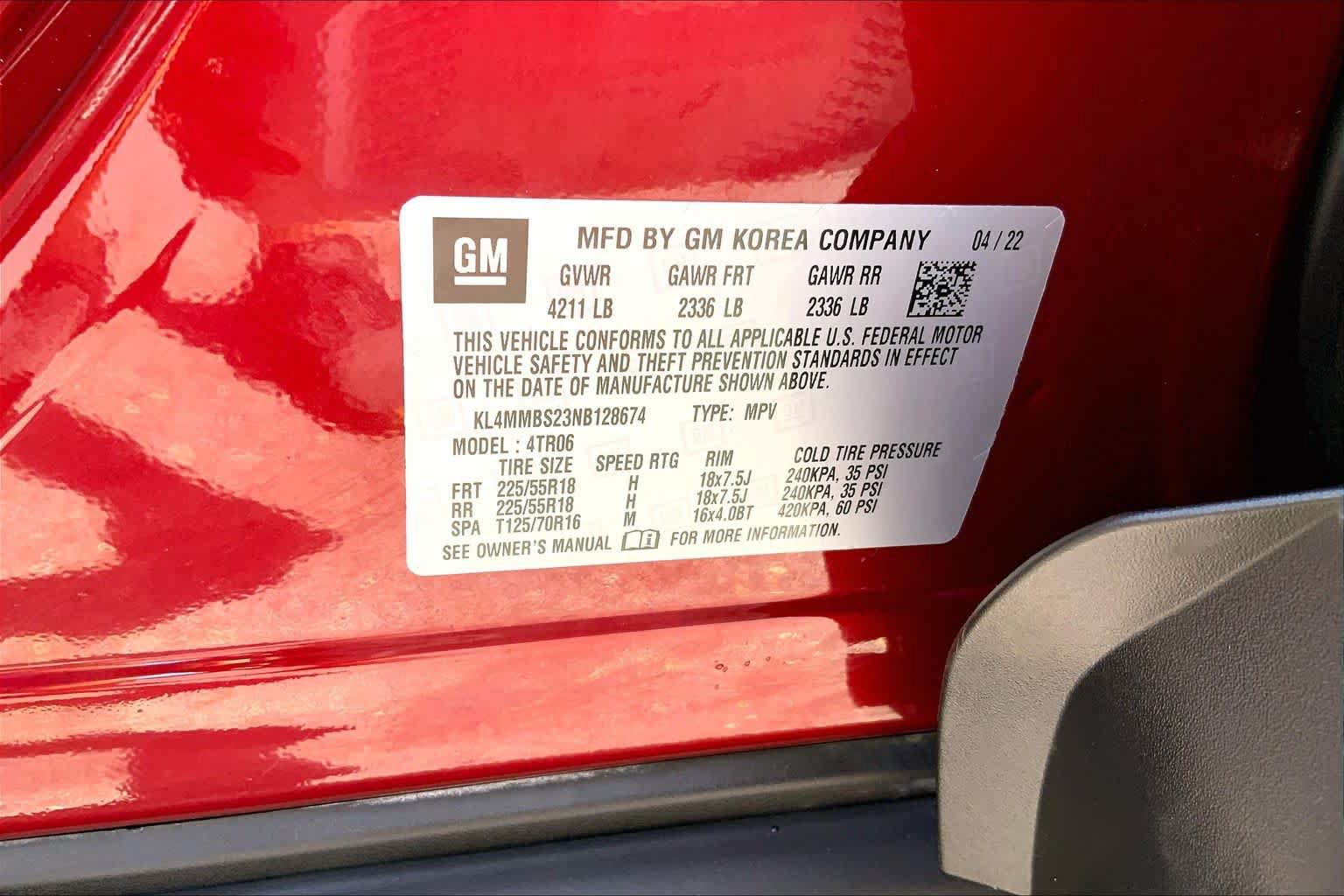 Certified 2022 Buick Encore GX Preferred FWD image 36