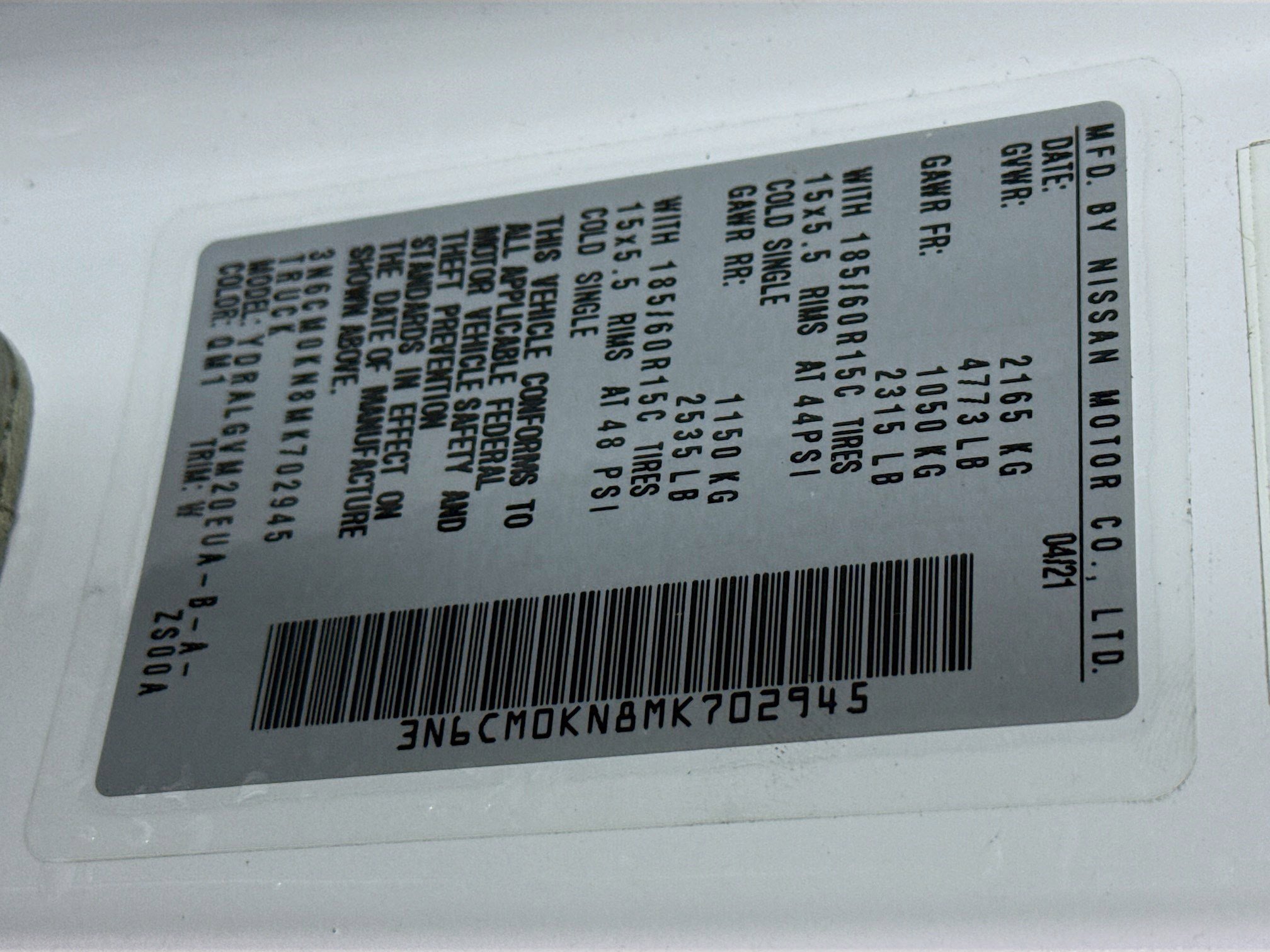 Used 2021 Nissan NV200 SV image 36