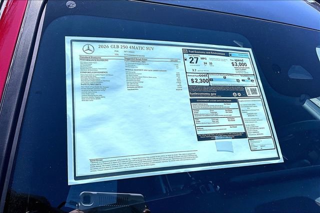 New 2026 Mercedes-Benz GLB 250 4MATIC image 17