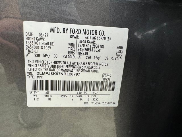 Used 2022 Lincoln Nautilus Reserve image 30