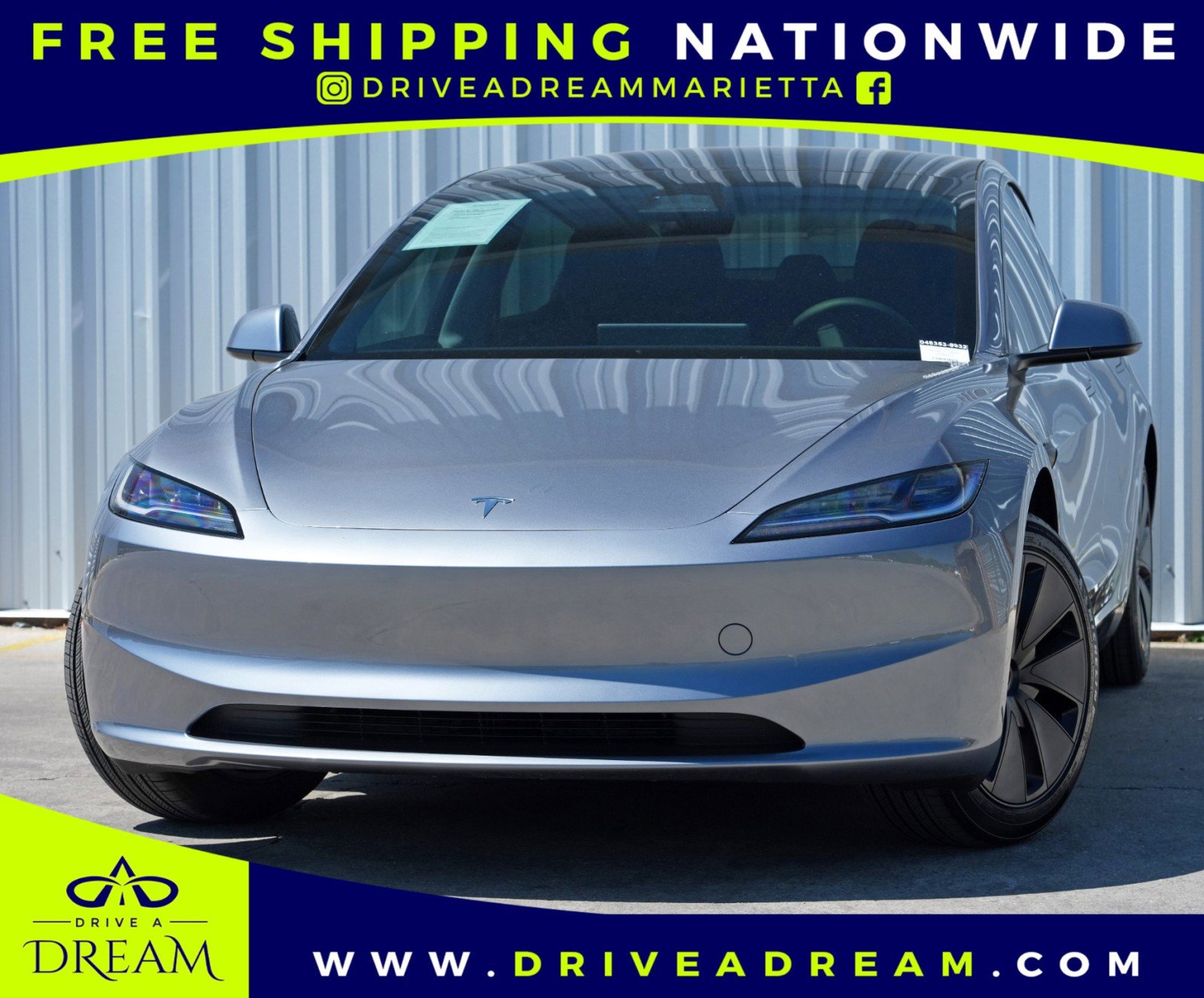 Used 2025 Tesla Model 3 Long Range RWD image 1