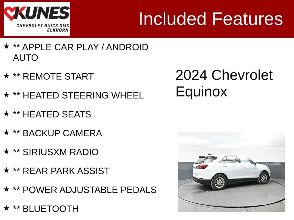 Used 2024 Chevrolet Equinox LT image 2