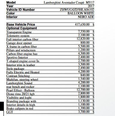 Used 2017 Lamborghini Aventador S image 38