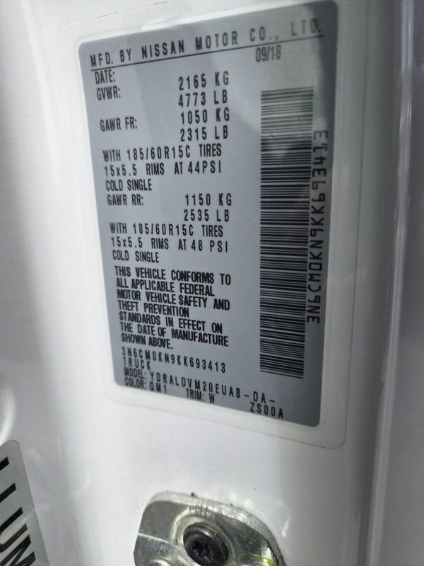 Used 2019 Nissan NV200 S FWD image 23