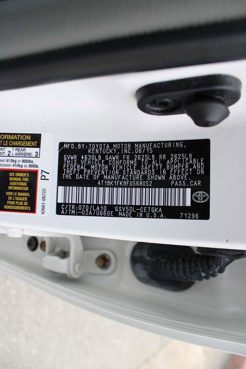 Used 2015 Toyota Camry XLE FWD image 48