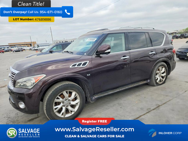 Used 2014 INFINITI QX80 4WD w/ Theater Package image 1