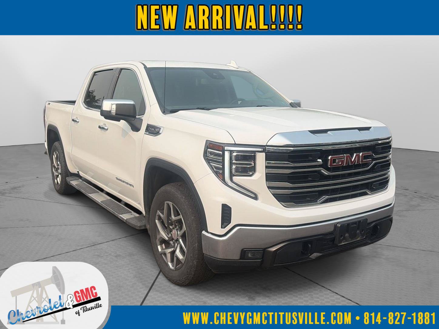 Used 2023 GMC Sierra 1500 SLT w/ SLT Premium Package AWD/4WD image 3