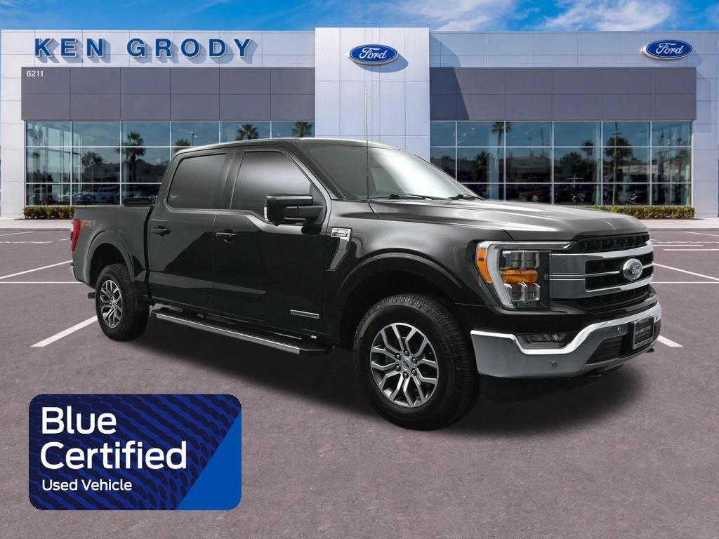 Certified 2022 Ford F150 Lariat w/ Max Trailer Tow Package AWD/4WD image 1