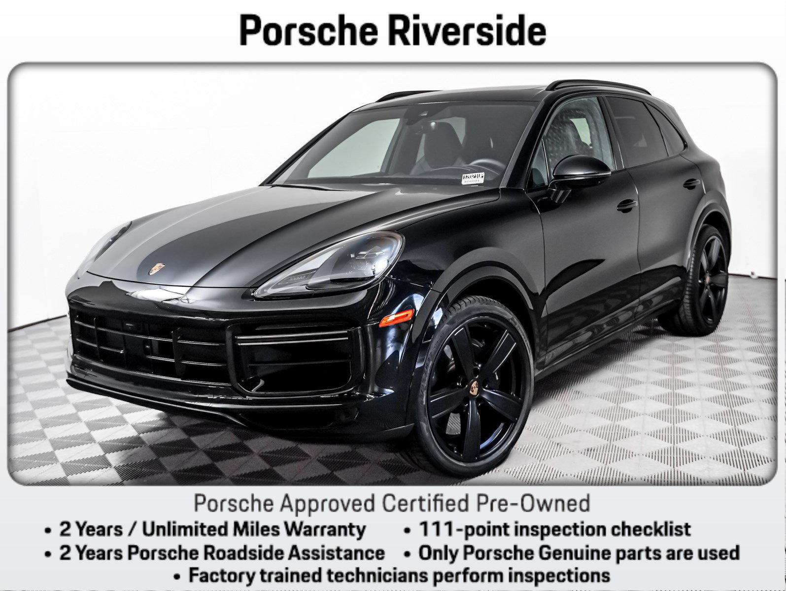 Certified 2023 Porsche Cayenne Turbo AWD/4WD image 1