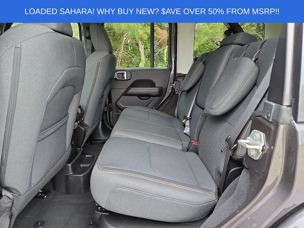 Used 2025 Jeep Wrangler Unlimited Sahara w/ Safety Group AWD/4WD image 10