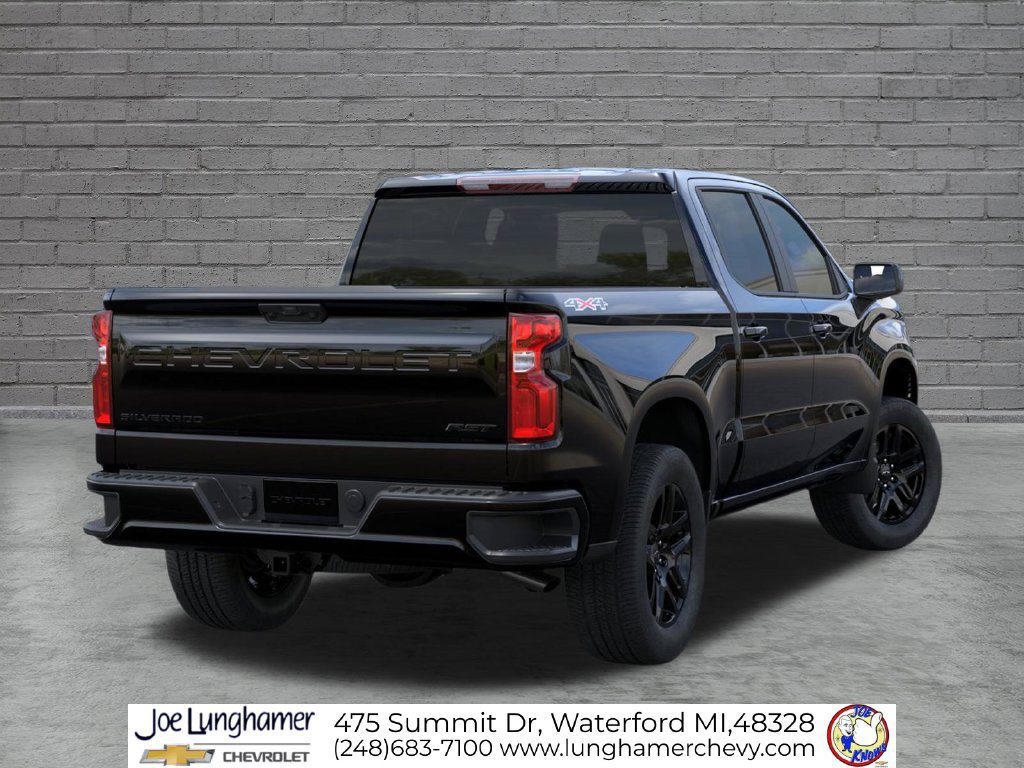 New 2026 Chevrolet Silverado 1500 RST w/ LPO, Dark Essentials Package AWD/4WD image 4