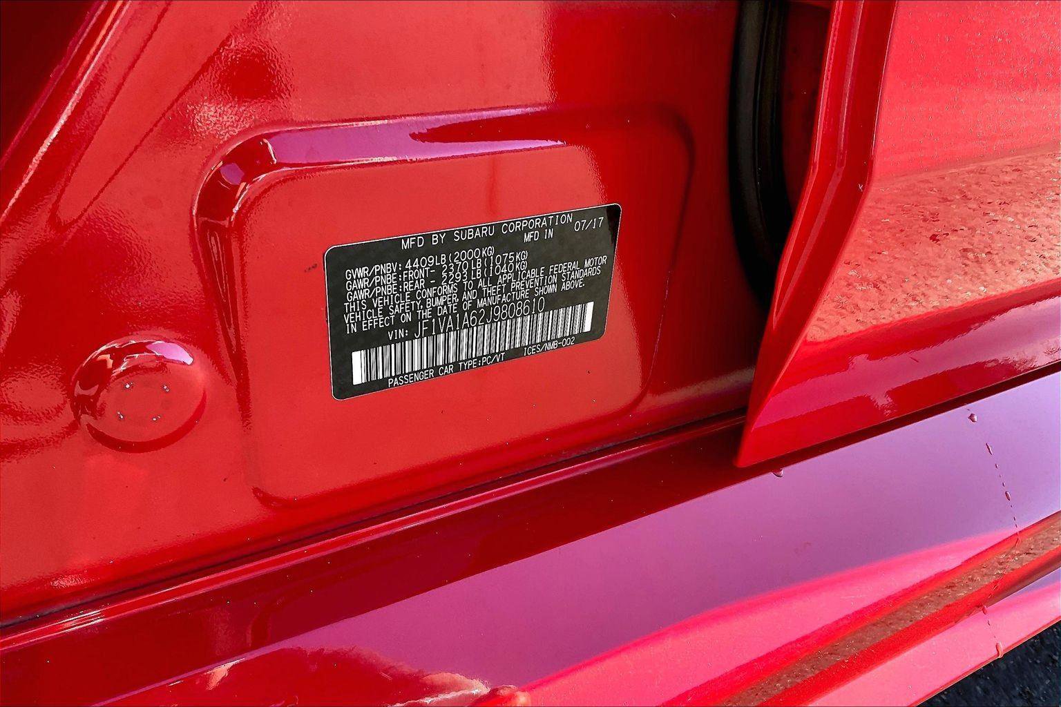 Used 2018 Subaru WRX image 33