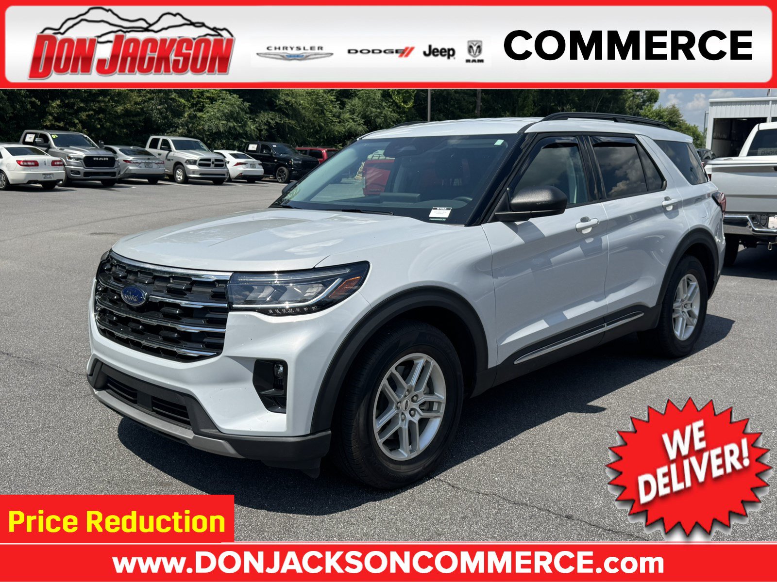 Used 2025 Ford Explorer Active w/ Active Comfort Package