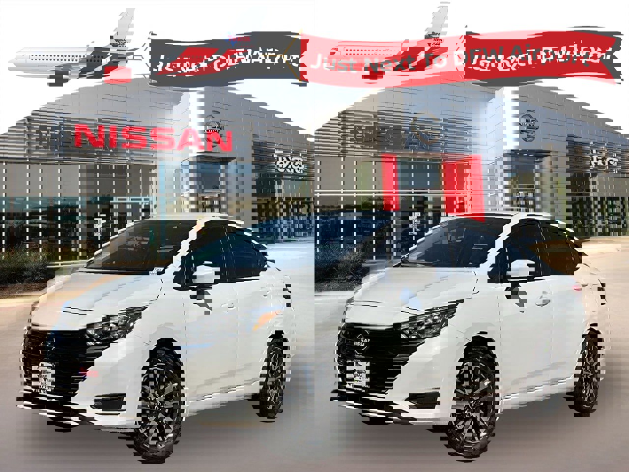 New 2025 Nissan Versa SV w/ Trunk Package image 1