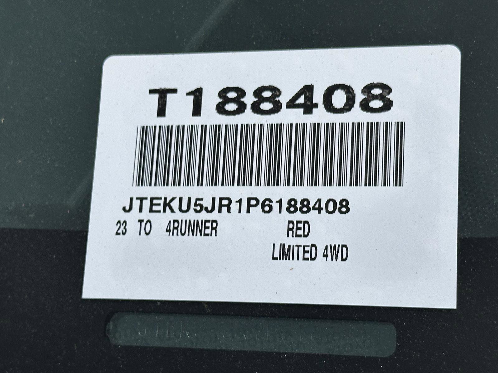 Certified 2023 Toyota 4Runner Limited image 15