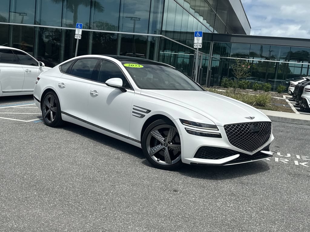 Certified 2023 Genesis G80 3.5T Sport AWD/4WD image 2