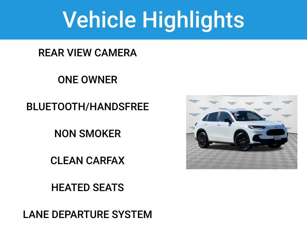 Certified 2024 Honda HR-V Sport image 7
