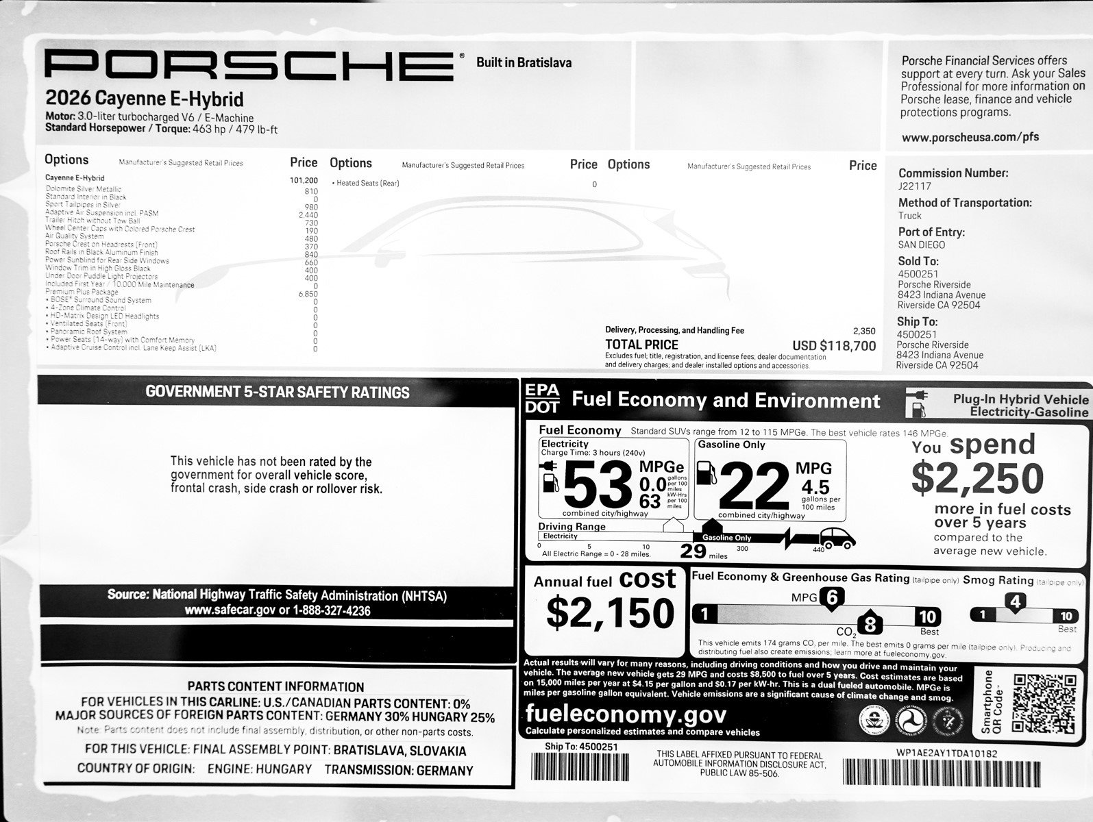 New 2026 Porsche Cayenne E-Hybrid image 29