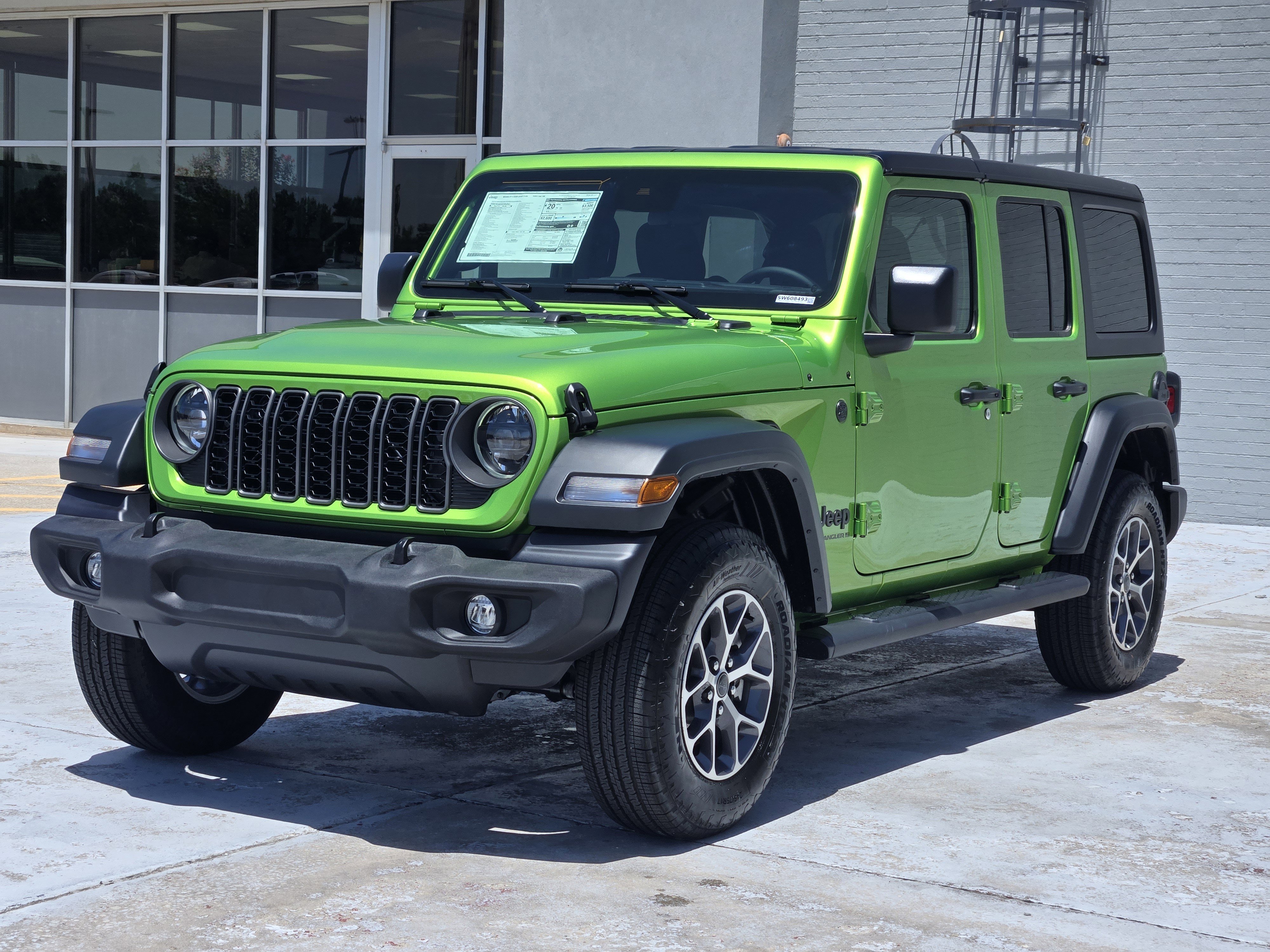 New 2025 Jeep Wrangler Sport S AWD/4WD image 2