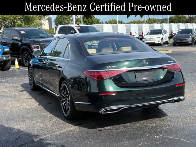 Certified 2022 Mercedes-Benz S 580 4MATIC Sedan w/ 3D Technology Package image 10