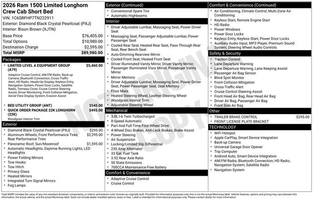 New 2026 RAM 1500 Limited image 4