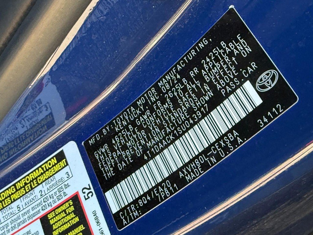 Certified 2025 Toyota Camry SE FWD image 26