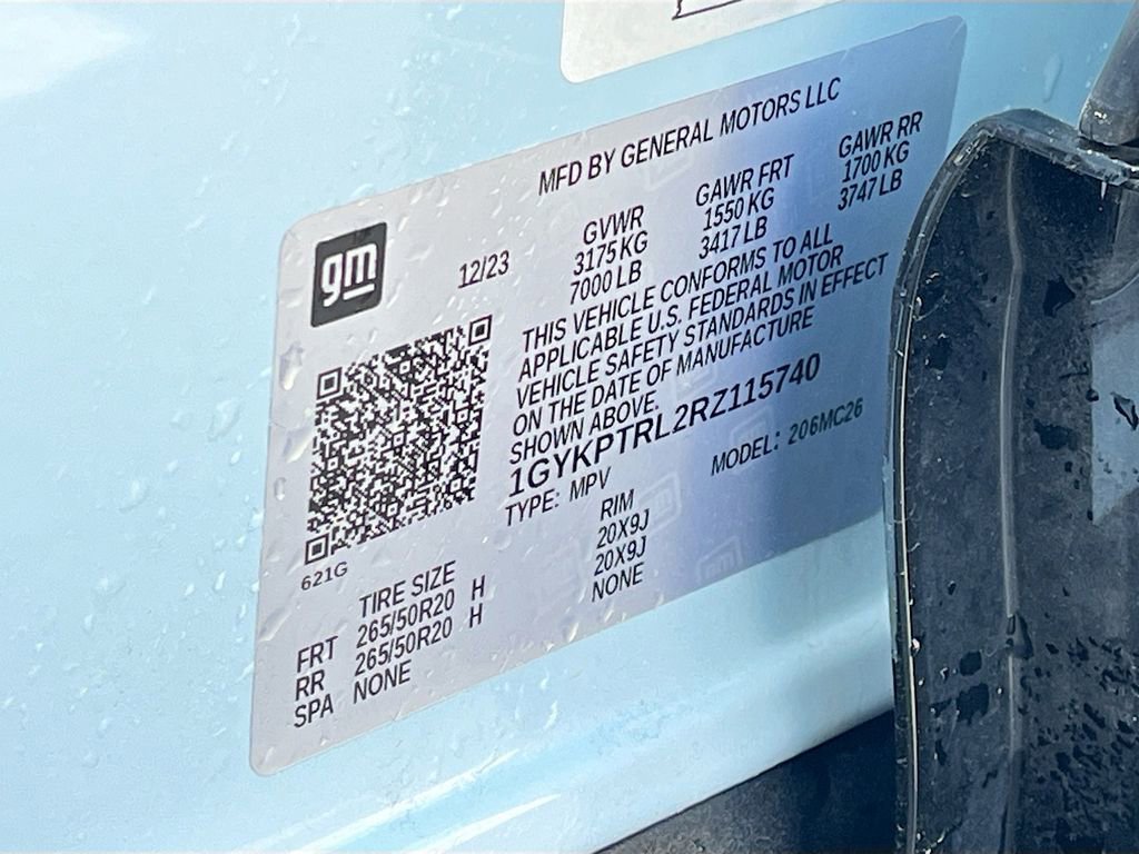 Certified 2024 Cadillac Lyriq Sport w/ LPO, Floor Liner Package image 15