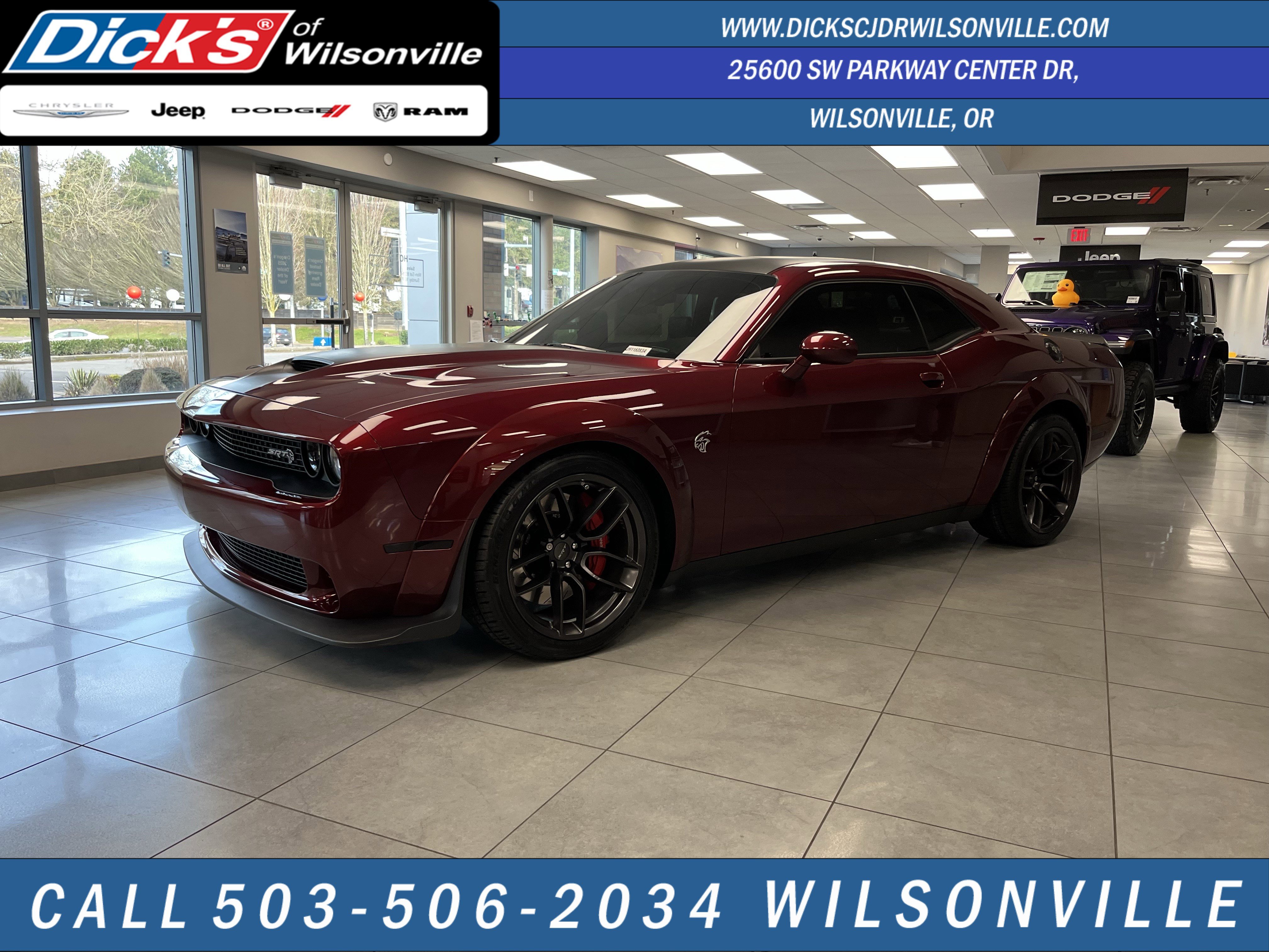 Used 2018 Dodge Challenger SRT Hellcat