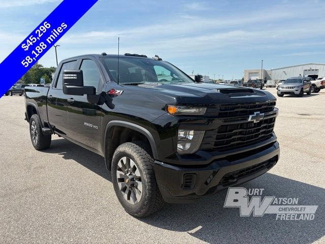 Used 2024 Chevrolet Silverado 2500 Custom w/ Custom Value Package AWD/4WD image 11