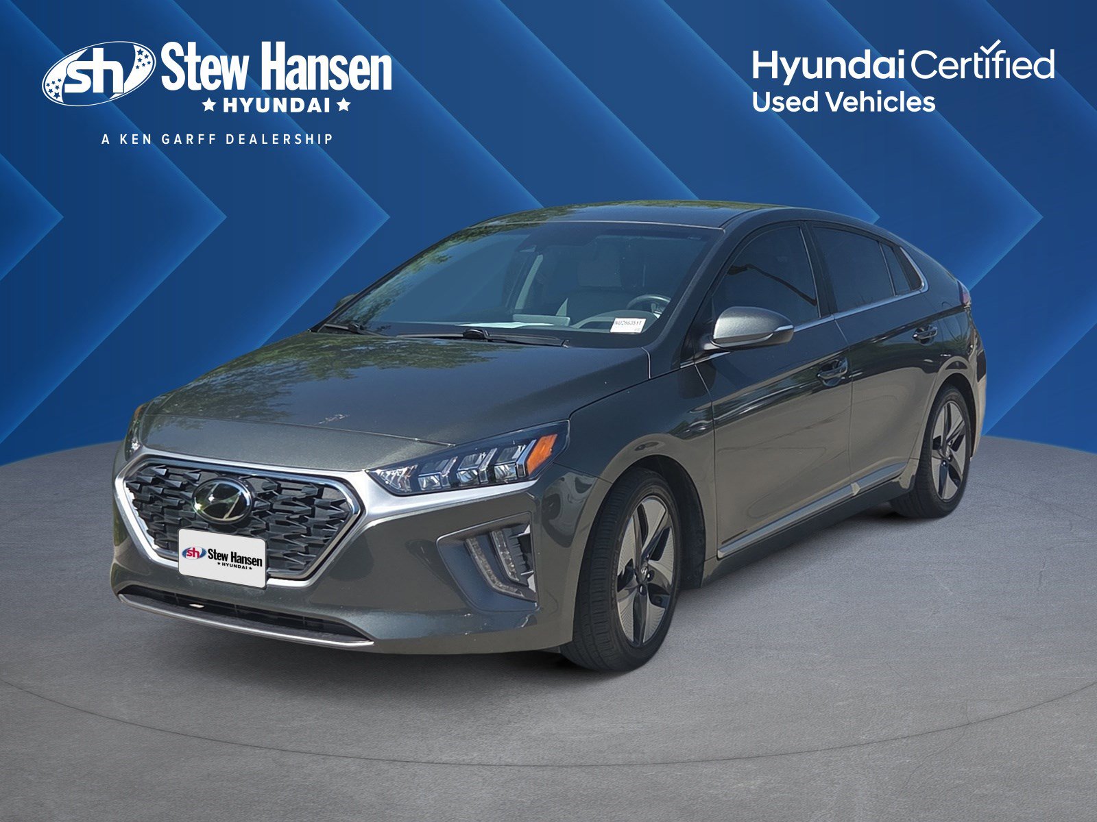 Certified 2022 Hyundai Ioniq SEL FWD image 1