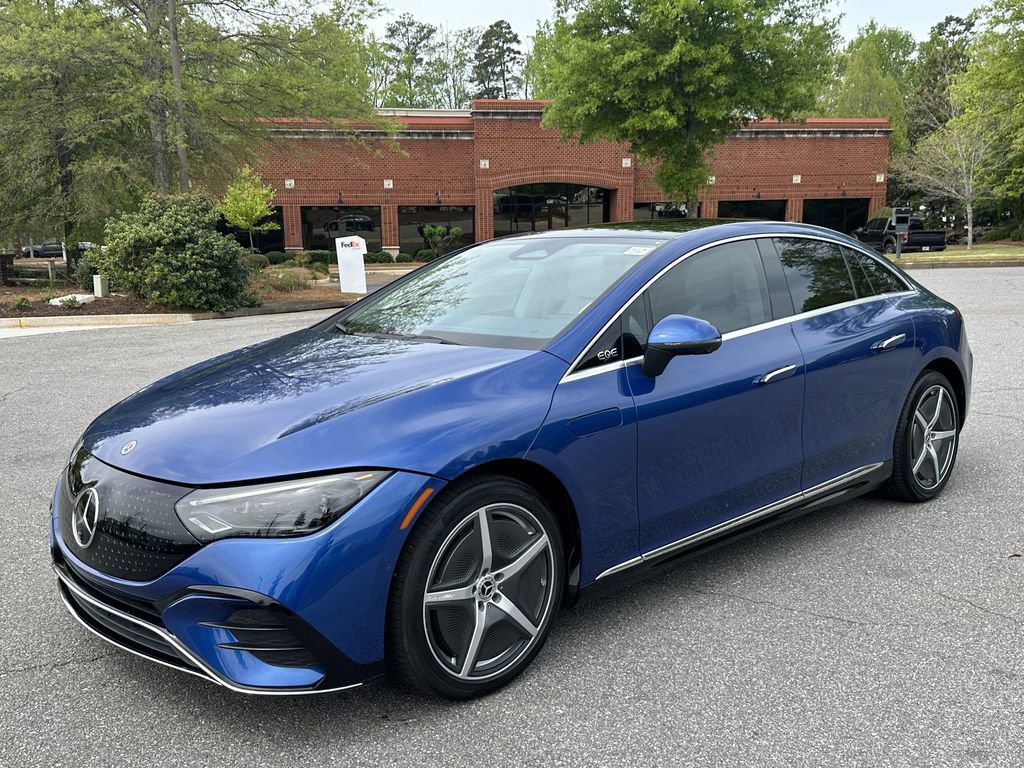 Certified 2023 Mercedes-Benz EQE 350+ Sedan w/ AMG Line Exterior Package image 4
