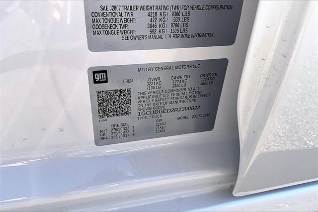 Used 2024 Chevrolet Silverado 1500 LTZ w/ LTZ Premium Package image 16