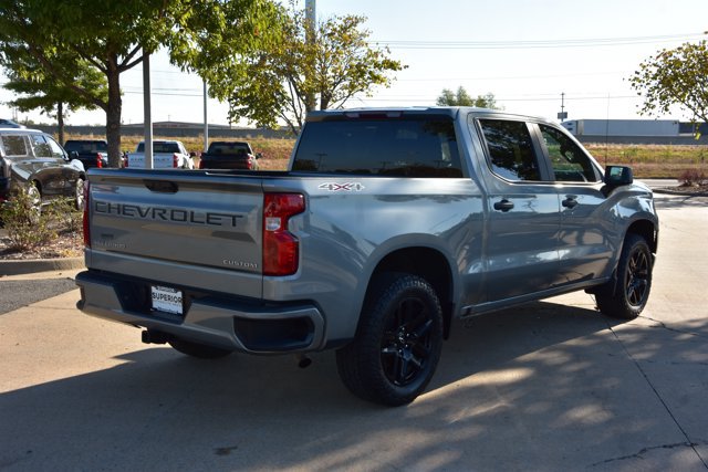 Used 2024 Chevrolet Silverado 1500 Custom w/ Turbomax Blackout Package AWD/4WD image 5