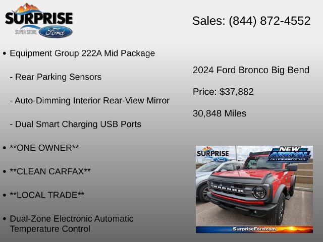 Used 2024 Ford Bronco Big Bend AWD/4WD image 11