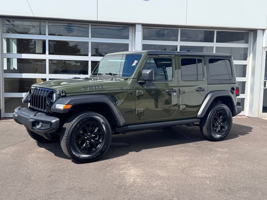 Used 2021 Jeep Wrangler Unlimited Sport AWD/4WD image 2