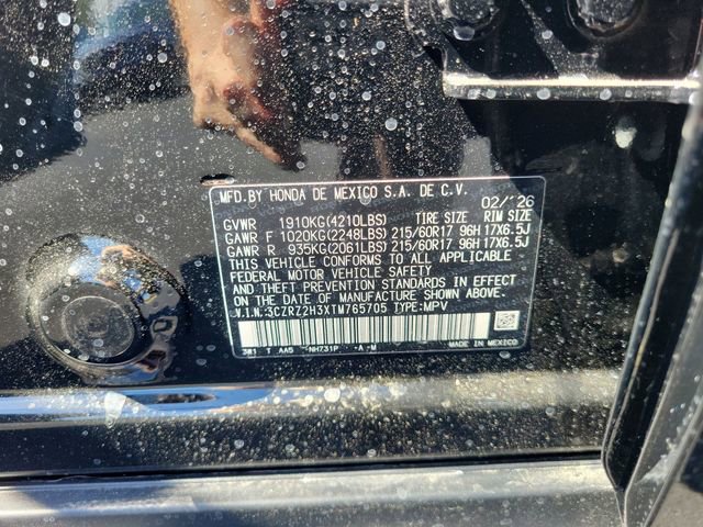 New 2026 Honda HR-V LX image 40