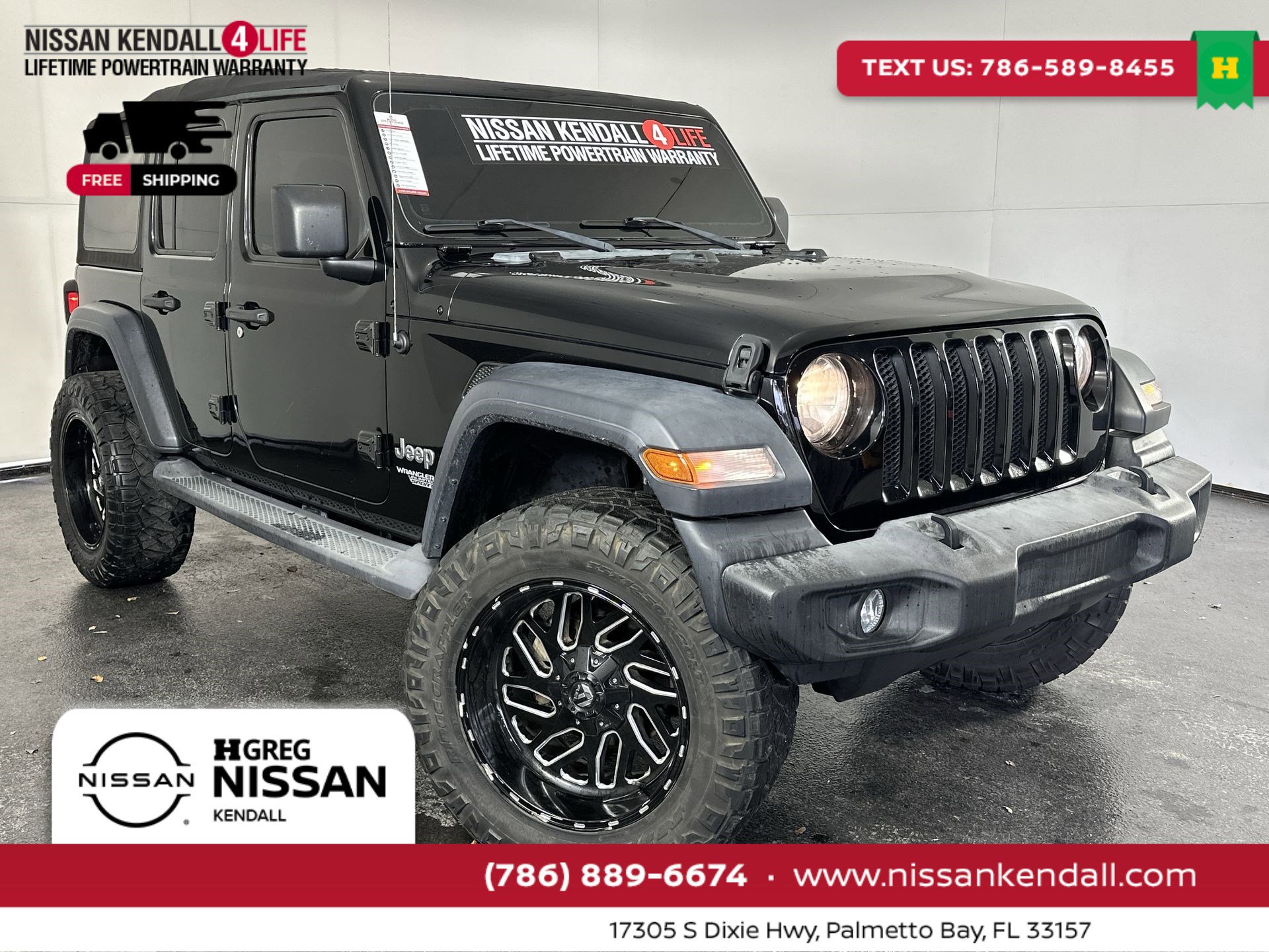 Used 2018 Jeep Wrangler Unlimited Sport S image 1