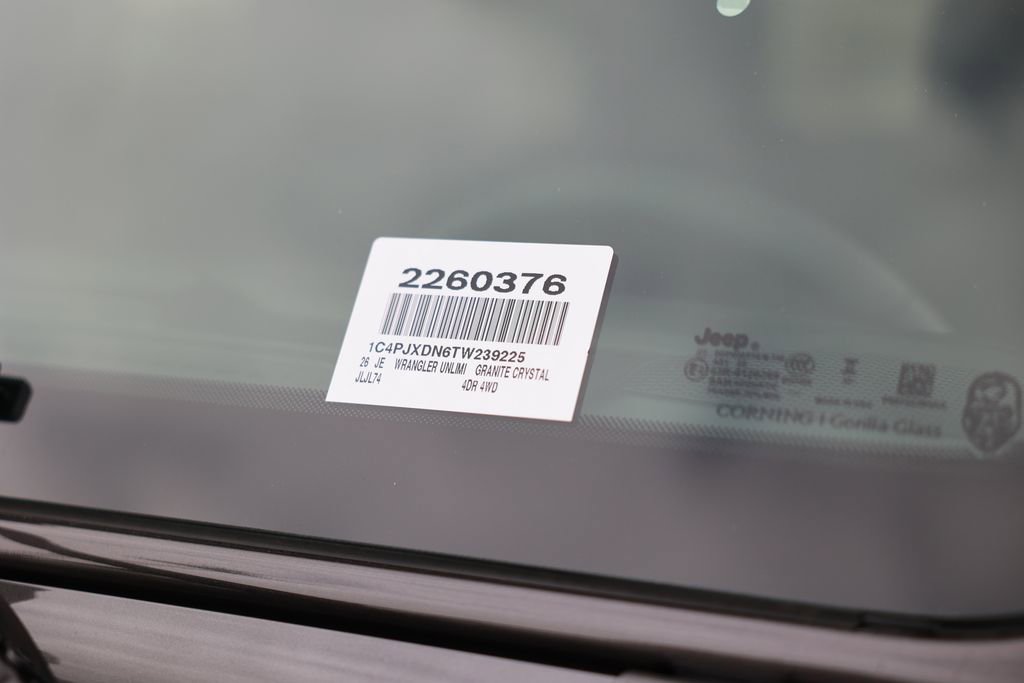 New 2026 Jeep Wrangler Willys image 36