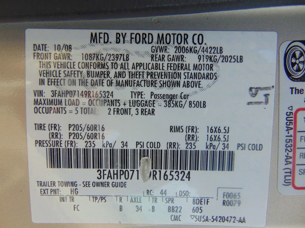 Used 2009 Ford Fusion SE image 29